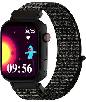 Trevi T-FIT 265A Smartwatch – 1,75 Zoll AMOLED, Kabellose Anrufe, Fitness-Tracker, IP67 Wasserdicht, Schwarz Mit Zwei Armbändern