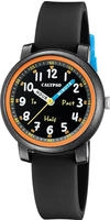 Calypso K5827/6 Kinder-Armbanduhr Quarz Schwarz/Orange