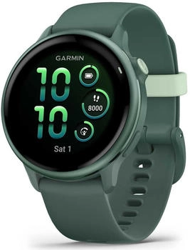 Garmin v&iacute;voactive 6 Jaspisgr&uuml;n/Jaspisgr&uuml;n Metallic