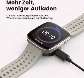 Amazfit Bip 6 Schwarz – Präzise Gesundheitsüberwachung rund um die Uhr