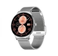 Cool Ultrathin Smartwatch + 2 Armb&auml;nder (Amoled, Anrufe, ultrad&uuml;nn), grau, Grande