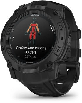 Garmin Instinct 3 AMOLED 50mm Schwarz Tactical Edition