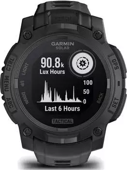 Garmin Instinct 3 Solar 45mm Schwarz Tactical Edition – Garmin Instinct 3 Solar 45mm Schwarz Tactical Edition - Robuster Begleiter für Extremsituationen