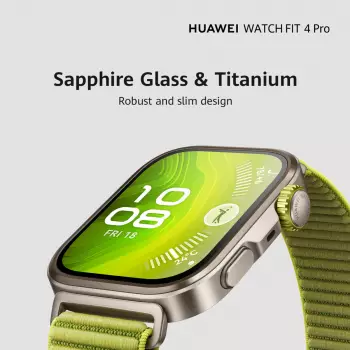 Huawei Watch Fit 4 Pro green – Präzise Positionsbestimmung für vielseitige Sportarten