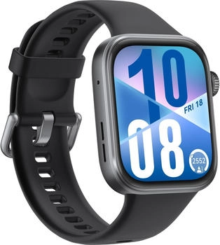 Huawei Watch Fit 4 black – AMOLED-Display mit hoher Pixeldichte für Ablesbarkeit