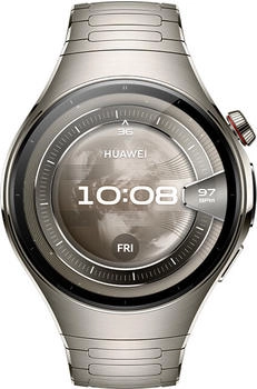 Huawei Watch 5 46mm Titanium Silver – Huawei Watch 5 46mm Titanium Silver – Standalone-fähige Fitness-Uhr mit umfassender Gesundheitsüberwachung
