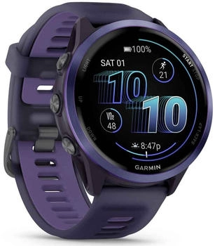 Garmin Forerunner 570 47mm Imperial Purple/Indigo/Transparent Imperial Purple/Indigo – Multisport-Bereitschaft für vielseitige Trainingsroutinen