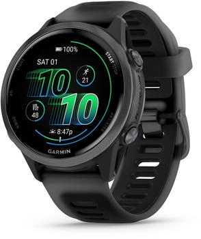 Garmin Forerunner 570 42mm Schiefergrau/Transparent Schwarz