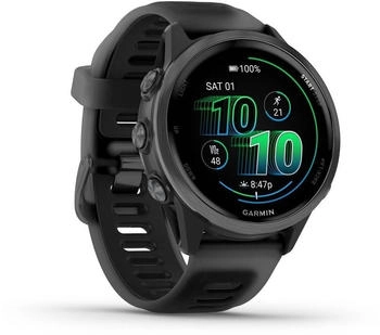 Garmin Forerunner 570 42mm Schiefergrau/Transparent Schwarz – Umfangreiche Sensortechnik für ganzheitliches Gesundheitsmonitoring