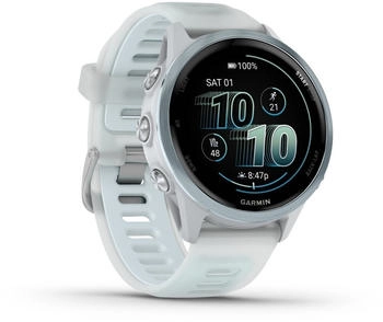 Garmin Forerunner 570 42mm Steinweiss/Cloud Blue/Transparent Steinweiss/Cloud Blue – Garmin Forerunner 570 – Vielseitige Fitness-Uhr mit umfassender Konnektivität