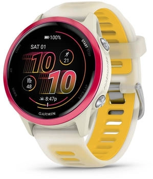Garmin Forerunner 570 42mm Bone/Himbeerrot/Transparent Bone/Mango