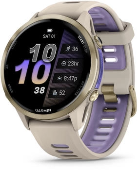 Garmin Forerunner 970 Gray/Softgold Titan/French Gray/Transparent Indigo