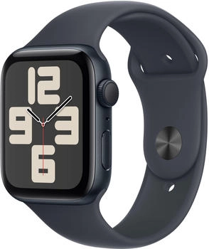 Apple Watch SE 2022 GPS 44mm Mitternacht Sportarmband Mitternacht M/L (2024)