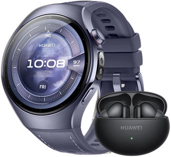 Huawei Watch 5 46mm Purple + FreeBuds 6i