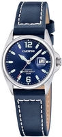 CALYPSO WATCHES Quarzuhr "Basic" Armbanduhr, Damenuhr, Lederarmband, analog, Tag