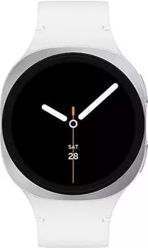 Samsung Galaxy Watch8 40mm 4G Silver – Vielseitiger Fitnesspartner für ambitionierte Sportler
