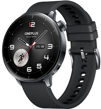 OnePlus Watch 3 43mm Black Steel – Umfassende Gesundheitsüberwachung rund um die Uhr
