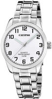 CALYPSO WATCHES Quarzuhr "Basic" Armbanduhr, Herrenuhr, Edelstahlarmband, analog