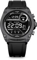 Police Armbanduhr schwarz Silikon Police My.Avatar Herren Multifunktion-...
