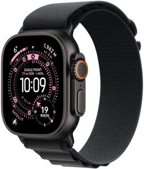 Apple Watch Ultra 3 Titanium Black Alpine Loop Black M