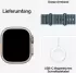 Apple Watch Ultra 3 Titanium Natural Ocean Band Anchor Blue