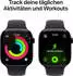 Apple Watch Series 11 GPS 46mm Aluminium Jet Black Sport Band Black S/M
