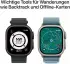 Apple Watch Ultra 3 Titanium Black Milanese Loop Black L
