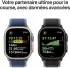 Apple Watch Ultra 3 Titanium Natural Trail Loop Blue/Bright Blue M/L