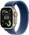 Apple Watch Ultra 3 Titanium Natural Trail Loop Blue/Bright Blue S/M