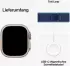 Apple Watch Ultra 3 Titanium Natural Trail Loop Blue/Bright Blue S/M