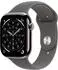 Apple Watch Series 11 5G 42mm Titanium Natural Sport Band Stone Grey S/M