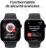 Apple Watch Series 11 5G 46mm Aluminium Jet Black Sport Band Black S/M