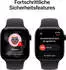 Apple Watch Series 11 GPS 42mm Aluminium Jet Black Sport Band Black M/L