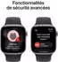 Apple Watch Series 11 GPS 42mm Aluminium Space Gray Sport Band Black M/L