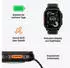 Apple Watch Ultra 3 Titanium Black Milanese Loop Black S