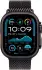 Apple Watch Ultra 3 Titanium Black Milanese Loop Black M
