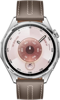 Huawei WATCH GT 6 46mm Grau Leder