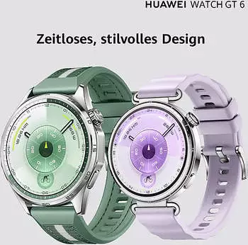 Huawei WATCH GT 6 41mm Schwarz – Präzise Ortung für zuverlässige Trainingsaufzeichnungen
