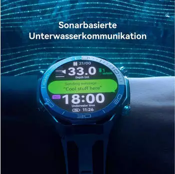 Huawei WATCH Ultimate 2 Black – Präzise Gesundheitsüberwachung rund um die Uhr