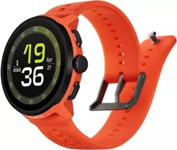 Suunto Run Coral Orange Silicone Strap – Vielseitiger Begleiter für anspruchsvolle Athleten