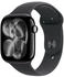 Apple Watch Series 11 11 GPS + Cellular 46mm Aluminium Black Sport Band M/L jet black