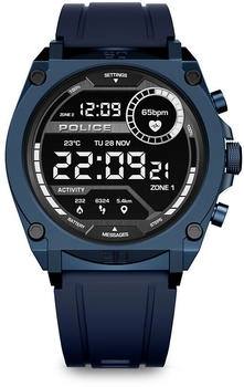 Police My.Avatar Smartwatch Herrenuhr (PEIUN0000103) blau