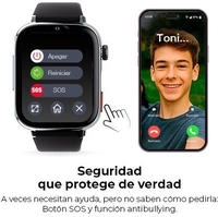 Savefamily GPS-SW-2BLANCA-TELFRAMBUESA, Savefamily Savewatch Plus 2 Smartwatch Rosa