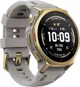Amazfit T-Rex 3 Pro 44mm Arctic Gold – Brillante Darstellung für jede Lichtsituation