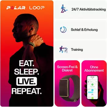 Polar Loop Gen2 Brown Copper – Umfassende Gesundheitsüberwachung für bewusste Lebensführung