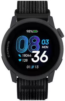 Coros Pace 4 schwarz Nylon