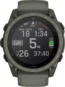 Garmin Tactix 8 51mm AMOLED Cerakote Olivgrün – Garmin Tactix 8 51mm AMOLED Cerakote Olivgrün für anspruchsvolle Outdoor-Abenteuer