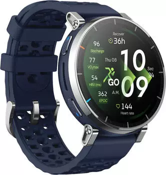 Amazfit Active 3 Premium bleu – Robuste Konstruktion für Wassersport und Außeneinsätze