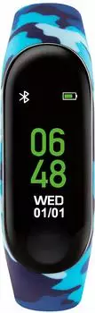 Tikkers TKS01-0003 Fitness Tracker Kids Camo Blue