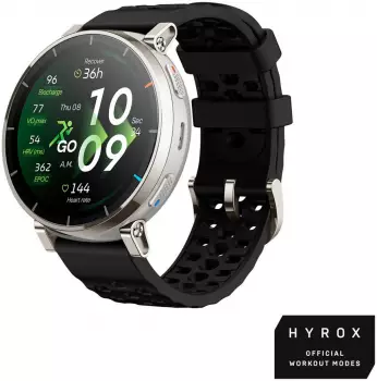 Amazfit Active 3 Premium noir – Amazfit Active 3 Premium noir – Robustes Gehäuse mit Wasserschutz für Sport und Alltag